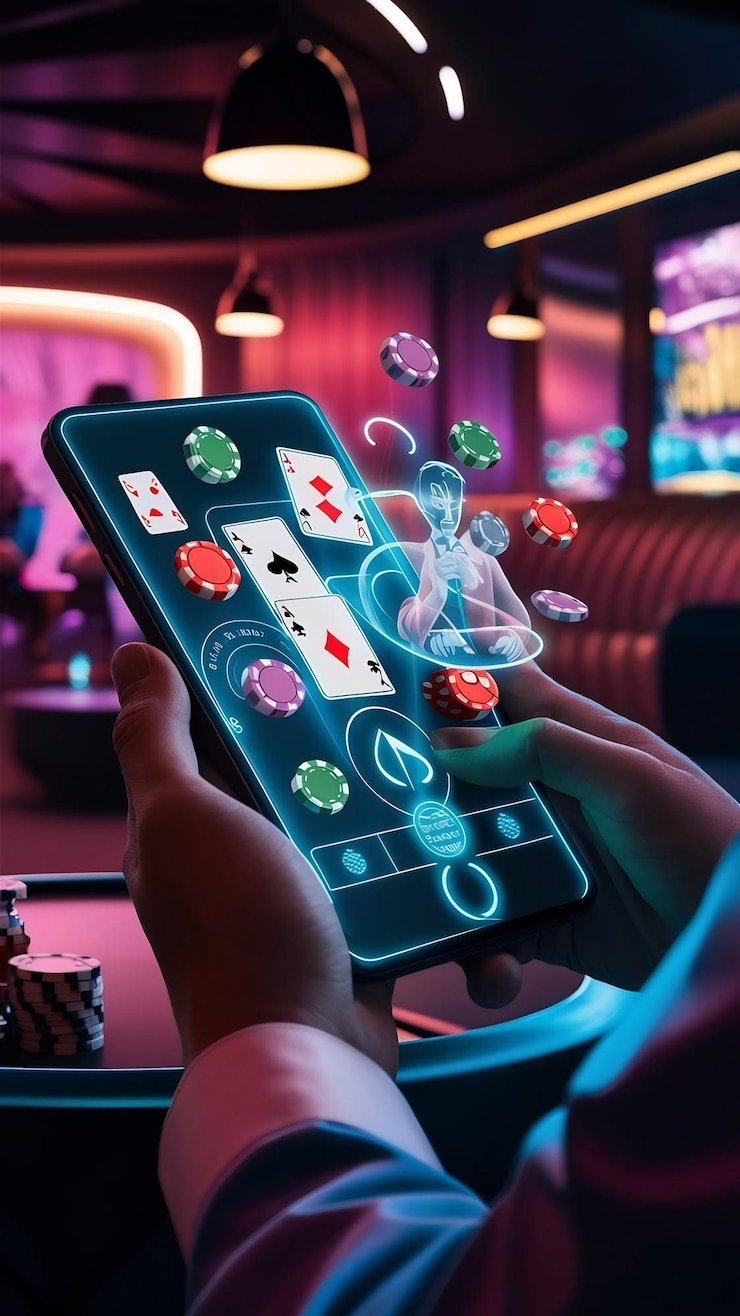megatogel No Commission Baccarat live table with dealer and multi-camera studio setup